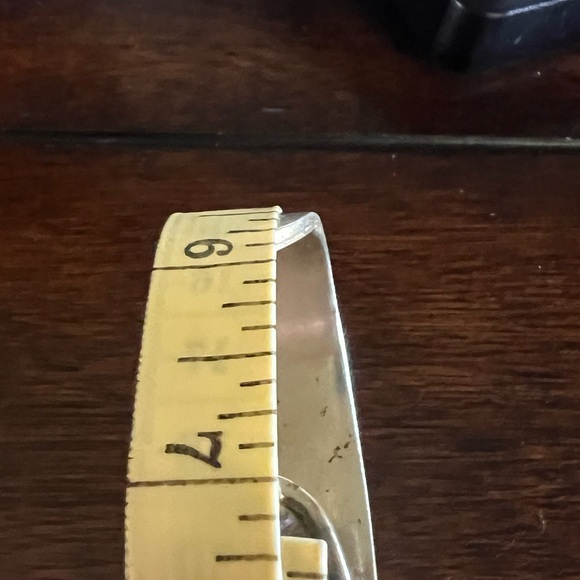 Vintage Mexican Alpaca Cuff Bracelet - Picture 9 of 11